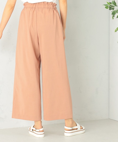 GALLORIA（ギャローリア）の「ドロストワイドパンツ（その他パンツ・レディース・サーモンピンク/ネイビー/ベージュ/チャコールグレー・LL/S/M/L）」の18枚目の写真