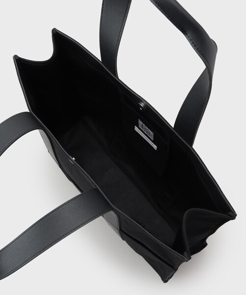 THE SHOP TK (ザ ショップ ティーケー )の「【MonoMax7月号掲載】BOUOキャンバススクエアトート(トートバッグ・メンズ・アイボリー/ブラック・00)」の12枚目の写真