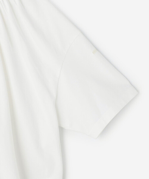 セール】ORCIVAL | コットン ギャザー半袖Tシャツ WOMEN（T