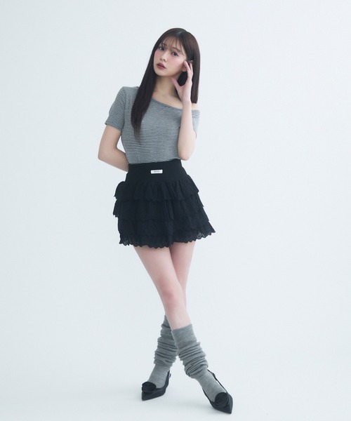 セール】シュガーフリルティアードスカート（スカート