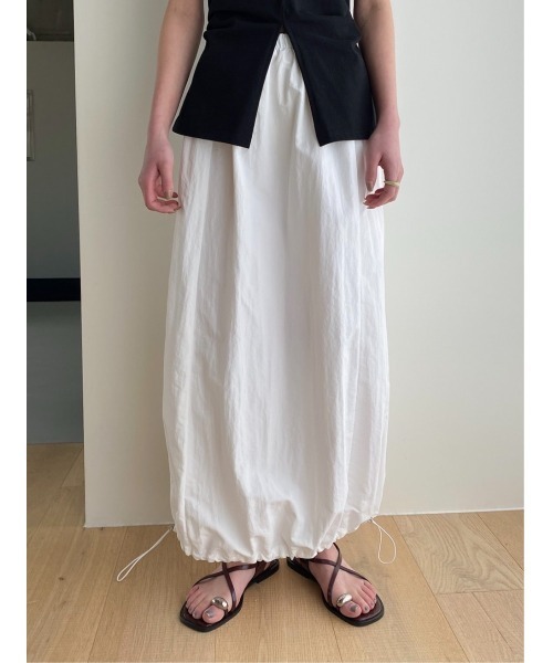 Didot.showroom(ディドット ショールーム)の「フロントワイドスリッドT(Tシャツ/カットソー・レディース・アイボリー/ブラック/グレー・FREE)」の22枚目の写真