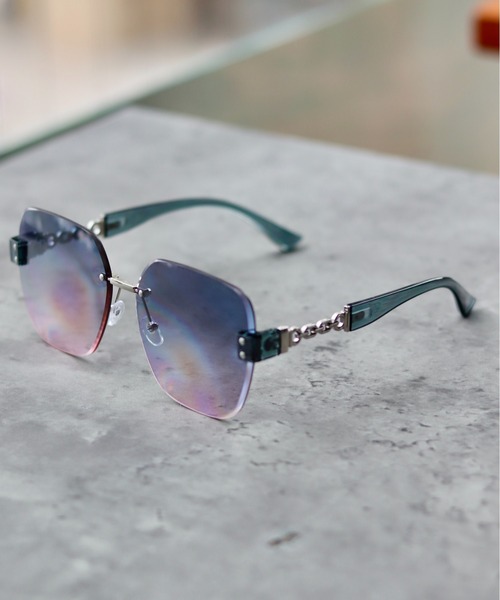 B.I.D.（ビーアイディー）の「《サングラス(BDS)（サングラス・レディース・ピンク/グレー/ブラウン・FREE）」の3枚目の写真