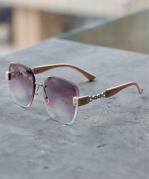 B.I.D.（ビーアイディー）の「《サングラス(BDS)（サングラス・レディース・ピンク/グレー/ブラウン・FREE）」の6枚目の写真