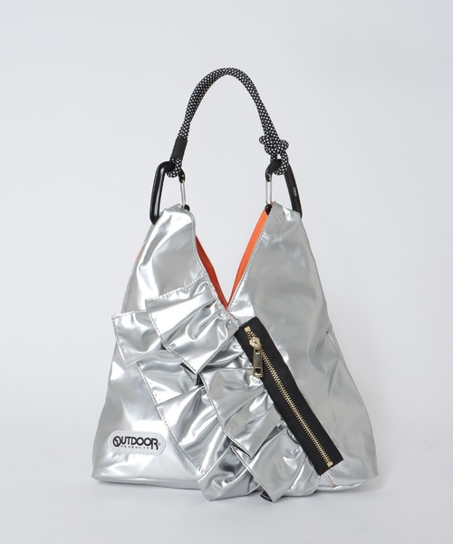 RISLEY×OUTDOOR PRODUCTS】miniトライアングルフリルバッグ