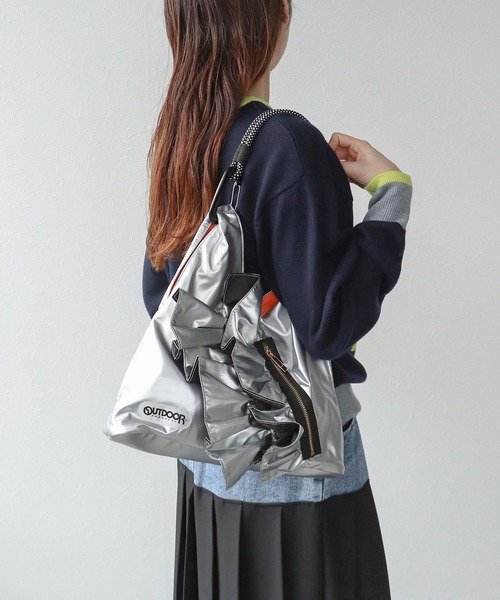 RISLEY×OUTDOOR PRODUCTS】miniトライアングルフリルバッグ