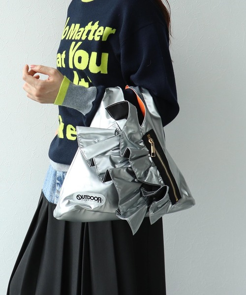 RISLEY×OUTDOOR PRODUCTS】miniトライアングルフリルバッグ