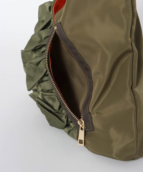 RISLEY×OUTDOOR PRODUCTS】miniトライアングルフリルバッグ（トート