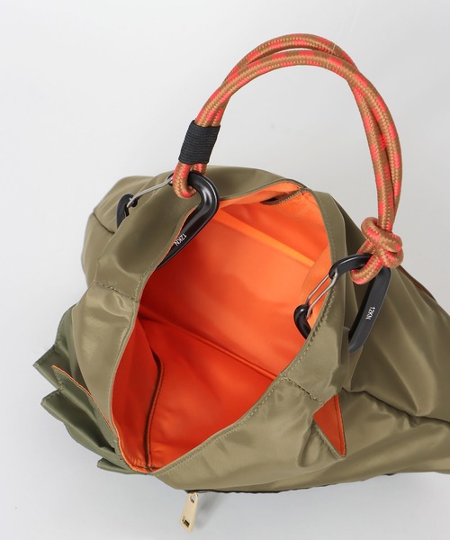 RISLEY×OUTDOOR PRODUCTS】miniトライアングルフリルバッグ（トート