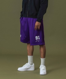 XLARGE(GNXg[W)DISTORTION MESH EASY SHORTS(̑pc)