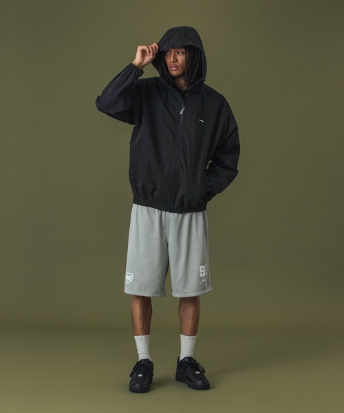 XLARGE（エクストララージ）の「DISTORTION MESH EASY SHORTS（その他パンツ・メンズ・グレー/ブラック/パープル・S/M/L/XL）」の12枚目の写真