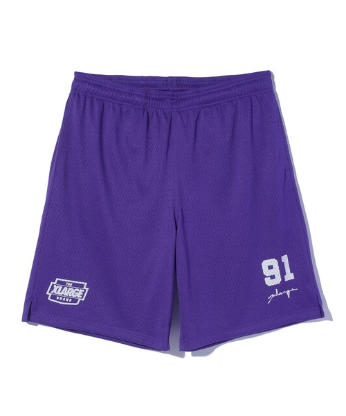 XLARGE（エクストララージ）の「DISTORTION MESH EASY SHORTS（その他パンツ・メンズ・グレー/ブラック/パープル・S/M/L/XL）」の16枚目の写真
