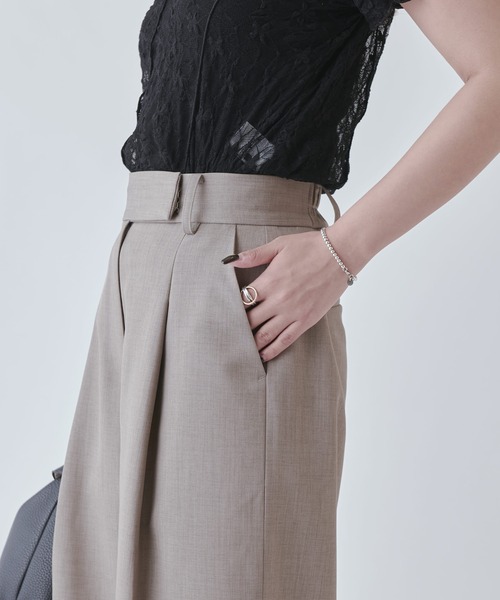 美品 lui's カーブスラックス S ブラック 今季 24AW 日本製 Lui's スラックス カーブスラックス メンズ : ZOZOTOWN Yahoo!店