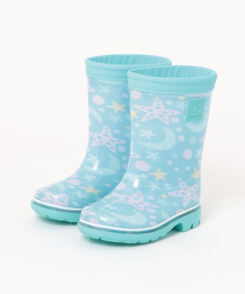MoonStar（ムーンスター）の「【MoonStar／ムーンスター】MS RB C65 キッズ/ジュニア レインブーツ（レインシューズ・キッズ・カーキ/ブラック/サックスブルー/ネイビー/ピンク・15.0cm/16.0cm/17.0cm/18.0cm/20.0cm/21.0cm/19.0cm/14.0cm）」の4枚目の写真