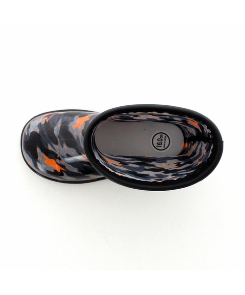 MoonStar（ムーンスター）の「【MoonStar／ムーンスター】MS RB C65 キッズ/ジュニア レインブーツ（レインシューズ・キッズ・カーキ/ブラック/サックスブルー/ネイビー/ピンク・15.0cm/16.0cm/17.0cm/18.0cm/20.0cm/21.0cm/19.0cm/14.0cm）」の7枚目の写真