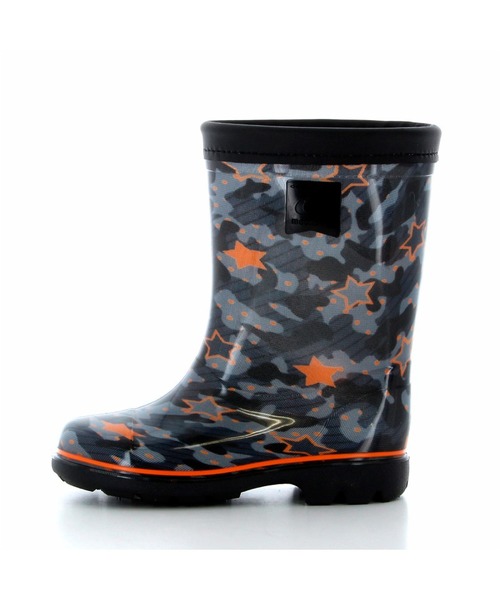 MoonStar（ムーンスター）の「【MoonStar／ムーンスター】MS RB C65 キッズ/ジュニア レインブーツ（レインシューズ・キッズ・カーキ/ブラック/サックスブルー/ネイビー/ピンク・15.0cm/16.0cm/17.0cm/18.0cm/20.0cm/21.0cm/19.0cm/14.0cm）」の8枚目の写真