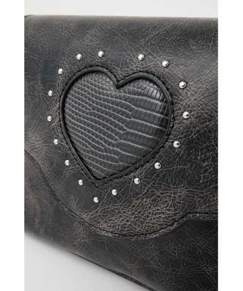 セール】【WEB限定】HEART FLAP MINI バッグ（ショルダーバッグ