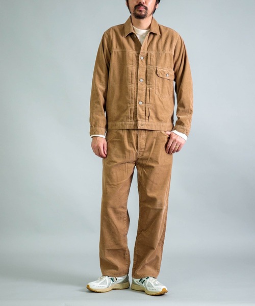 OMNIGOD（オムニゴッド）の「[ OMNIGOD mens / オムニゴッド ] １４Wコーデュロイ 1stタイプジャケット（ブルゾン・メンズ・ベージュ/グレー・4/3/2）」の6枚目の写真