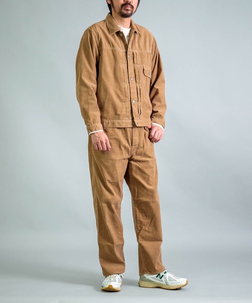 OMNIGOD（オムニゴッド）の「[ OMNIGOD mens / オムニゴッド ] １４Wコーデュロイ 1stタイプジャケット（ブルゾン・メンズ・ベージュ/グレー・4/3/2）」の7枚目の写真