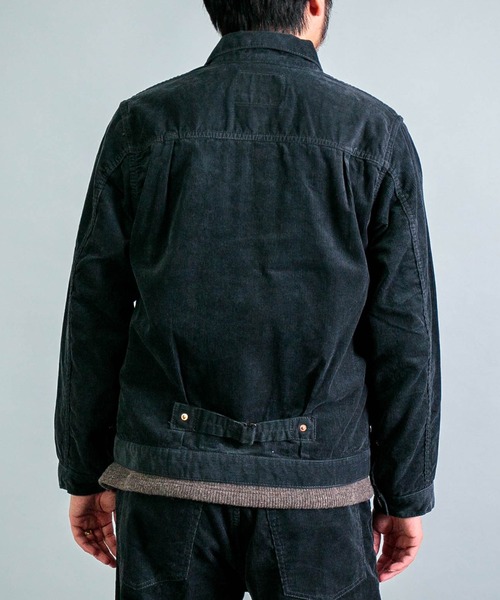 OMNIGOD（オムニゴッド）の「[ OMNIGOD mens / オムニゴッド ] １４Wコーデュロイ 1stタイプジャケット（ブルゾン・メンズ・ベージュ/グレー・4/3/2）」の21枚目の写真