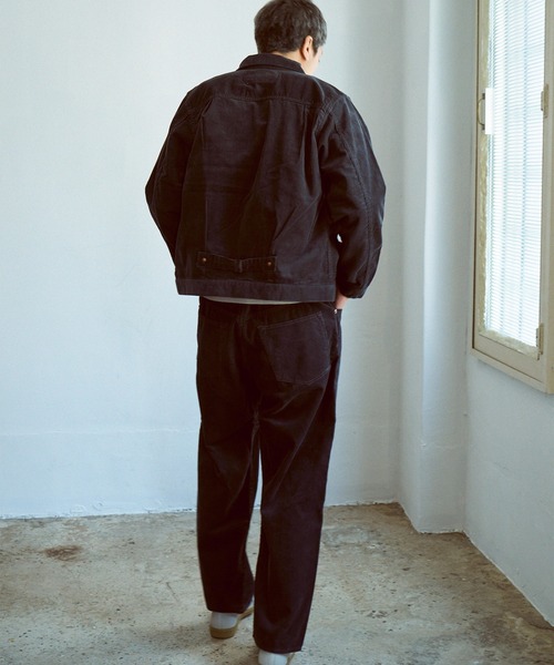 OMNIGOD（オムニゴッド）の「[ OMNIGOD mens / オムニゴッド ] １４Wコーデュロイ 1stタイプジャケット（ブルゾン・メンズ・ベージュ/グレー・4/3/2）」の11枚目の写真