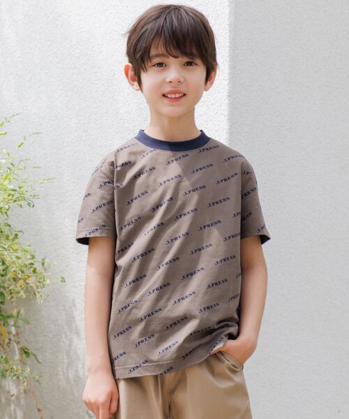【速乾】【140-170cm】J.PRESS ロゴＴシャツ
