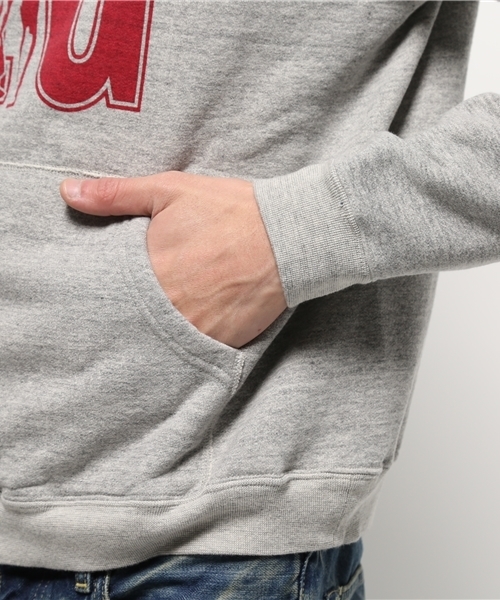 HYSTERIC GLAMOUR（ヒステリックグラマー）の「HG pt PK（パーカー・メンズ・ホワイト/ネイビー/トップグレー・SMALL/MEDIUM/LARGE）」の7枚目の写真