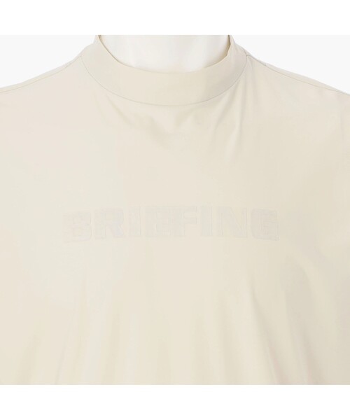 新品　BRIEFING MEN'S GRAPHIC HIGHNECK アイボリー セール】【BRIEFING GOL／ブリーフィングゴルフ】MEN'S GRAPHIC