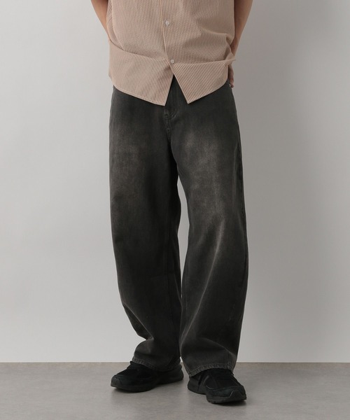 LOWRYS FARM(ローリーズファーム)の「ライトデニムカーブパンツ 570435(デニムパンツ・メンズ・ブルー/ブラック・MEDIUM/LARGE)」の18枚目の写真