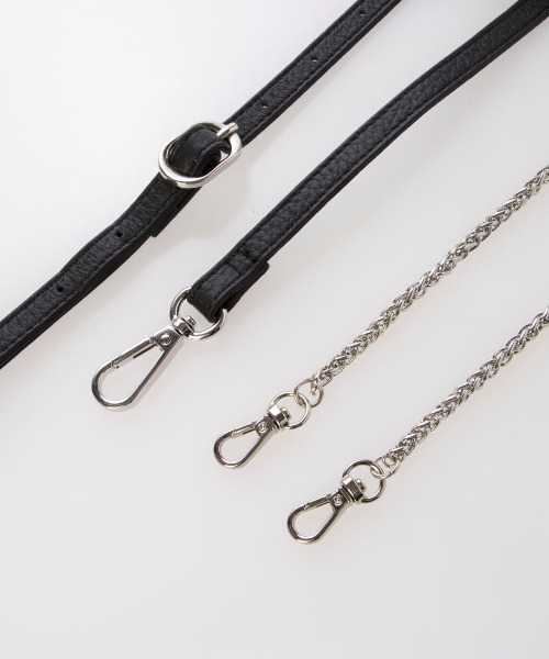 VERYコラボ ペルケ perche / 牛革ウォレットチェーンショルダーバッグ