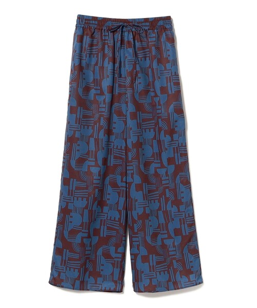 B:MING by BEAMS（ビーミングバイビームス）の「【洗える】ジオメトリック プリント イージーパンツ（S～M）（その他パンツ・レディース・ブラック/ブラウン・MEDIUM/SMALL）」の18枚目の写真