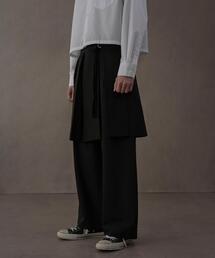 LUCY | LUCY/TRラップスカート付きスラックス(スラックス)