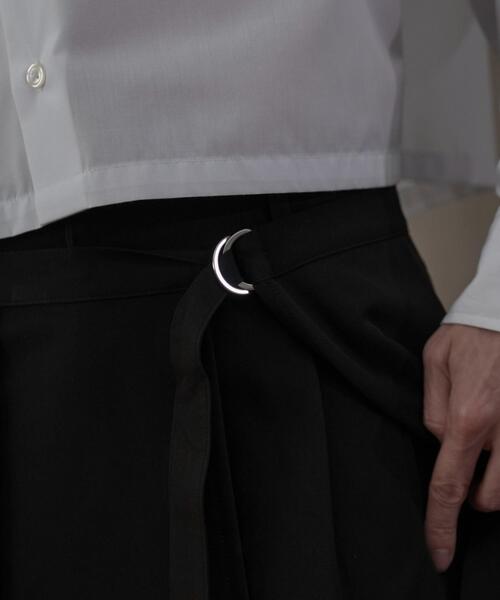 LUCY（ルーシー）の「LUCY/TRラップスカート付きスラックス（スラックス・メンズ・ブラック・MEDIUM/LARGE）」の4枚目の写真