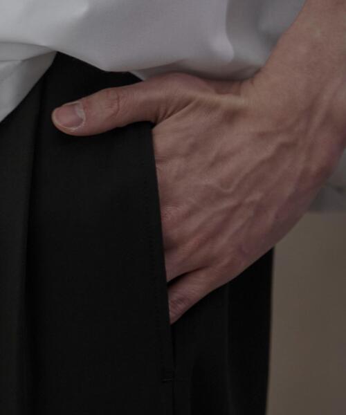 LUCY（ルーシー）の「LUCY/TRラップスカート付きスラックス（スラックス・メンズ・ブラック・MEDIUM/LARGE）」の6枚目の写真