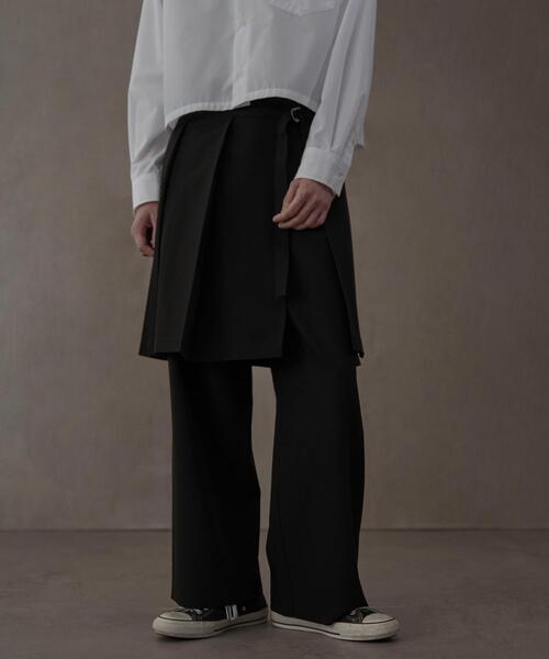 LUCY（ルーシー）の「LUCY/TRラップスカート付きスラックス（スラックス・メンズ・ブラック・MEDIUM/LARGE）」の15枚目の写真