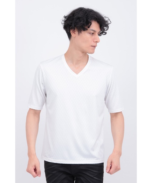 TORNADO MART（トルネードマート）の「ﾐﾗｰｼﾞｭJQｼﾞｬｰｼﾞｰ5ﾌﾞｿﾃﾞVﾈｯｸCT（タンクトップ・メンズ・ピンク/グレー系その他/ホワイト・LL/L/M）」の2枚目の写真