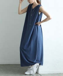 Sawa a la mode（サワアラモード）の「接触冷感ノースリーブワンピース（ワンピース）」