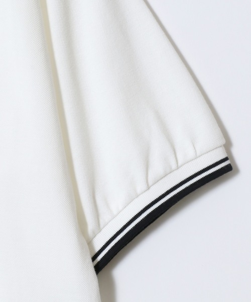 KANGOL（カンゴール）の「KANGOL/カンゴール 別注 オーバーサイズ ワンポイント刺繍 リブライン 半袖 ポロシャツ レディース メンズ（ポロシャツ・メンズ・ワイン/ブラック系その他/ネイビー/ブラック/ホワイト・M/L/XL）」の14枚目の写真