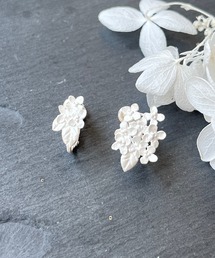 m.soeur（エムスール）の「アジサイのピアス（ピアス（両耳用））」