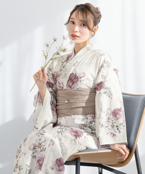 セール】“初心者でもプロの着姿”新二部式 セパレート浴衣3点セット セール】“初心者でもプロの着姿”新二部式 セパレート浴衣3点セット