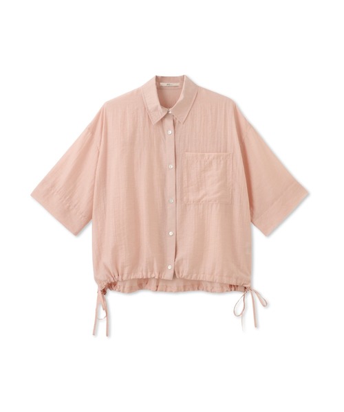 Droite lautreamont(ドロワットロートレアモン)の「シアーシャツ≪手洗い可能≫(シャツ/ブラウス・レディース・イエロー/グリーン/ピンク・M)」の14枚目の写真