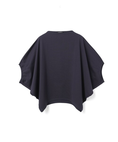 mizuiroind(ミズイロインド)の「mizuiro ind ボートネックドルマンプルオーバー(シャツ/ブラウス・レディース・ブルー/ネイビー/ブラック/オフホワイト・FREE)」の3枚目の写真