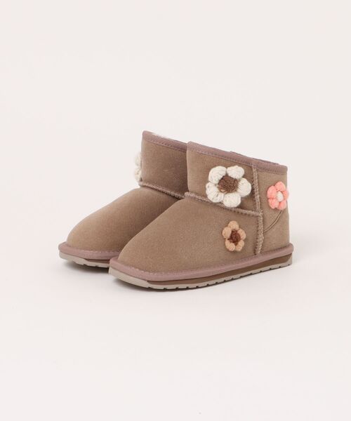 EMU Australia(エミューオーストラリア)の「Daisy(ブーツ・キッズ・グレイッシュベージュ・19cm/18cm/17cm/16cm/20cm/15cm)」の1枚目の写真