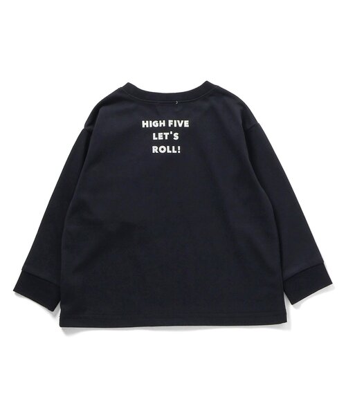 F.O.KIDS（エフオーキッズ）の「UTILITY POCKET 長袖Tシャツ（Tシャツ/カットソー・キッズ・ブラック/ブラウン/グリーン・80/90/100/110/120/130/140/150/160）」の4枚目の写真