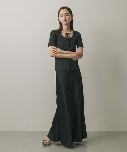 SENSE OF PLACE by URBAN RESEARCH（センスオブプレイスバイアーバンリサーチ）の「アレンジコードコンパクトセーター（ニット/セーター・レディース・モカ/オフホワイト/チャコールグレー・ONE）」の13枚目の写真