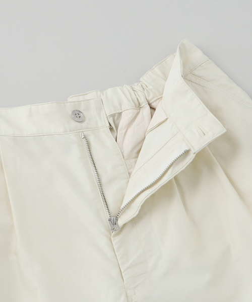 Ets.MATERIAUX(マテリオ)の「ETS.MATERIAUX(マテリオ) フレンチワーク ショーツ(その他パンツ・メンズ・ホワイト/ブラック・2/3)」の5枚目の写真