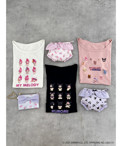 sanrio(サンリオ)の「【KUROMI】 ENCYCLOPEDIA TEE(Tシャツ/カットソー・レディース・オフホワイト/ピンク/ブラック・FREE)」の11枚目の写真