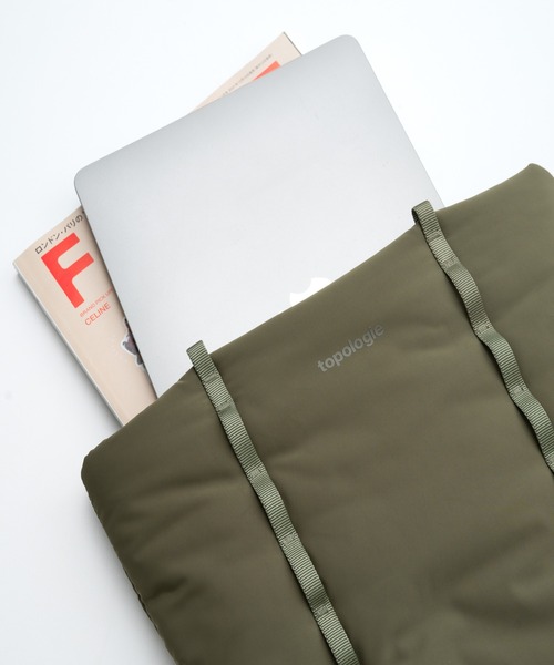 Topologie(トポロジー)の「16" Cloud Shopper 【バッグ単体】(トートバッグ・レディース・モスグリーン/ミント/ブラック/オレンジ/ブルー系その他・ONE SIZE)」の9枚目の写真