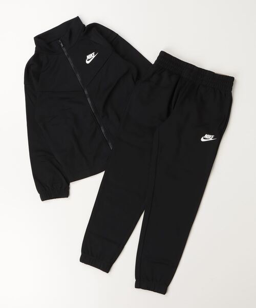 NIKE(ナイキ)の「ナイキ NIKE ナイキ YTH NSW DF トラックスーツ PK FZ(ジャージ・キッズ・ピンク/ブラック・150cm/140cm/160cm/130cm)」の1枚目の写真