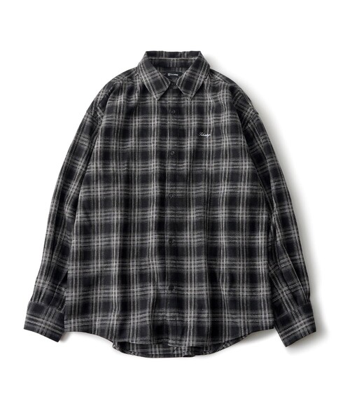 Subciety(サブサエティ)の「Essential check shirt(シャツ/ブラウス・メンズ・ブラック/ブラウン・SMALL/MEDIUM/LARGE/X-LARGE)」の13枚目の写真