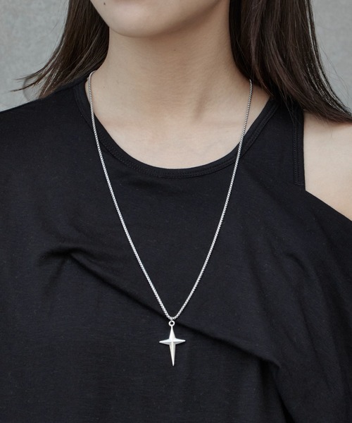 ROOPTOKYO（ループトウキョウ）の「metal chain necklace / メタルチェーンネックレス（ネックレス・メンズ・シルバー系3/シルバー系9/シルバー系7/シルバー系6/シルバー系4/シルバー系2/シルバー系5/シルバー系1/シルバー系・FREE）」の5枚目の写真